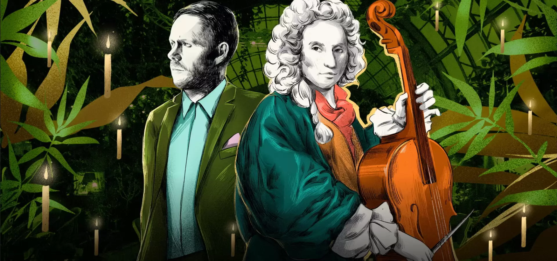 Времена года. Вивальди и Рихтер. HighTime Orchestra. Концерт в оранжерее фото