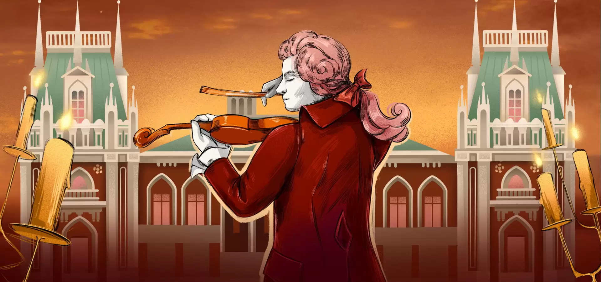 В. А. Моцарт. HighTime orchestra. Концерт в музее-заповеднике Царицыно фото