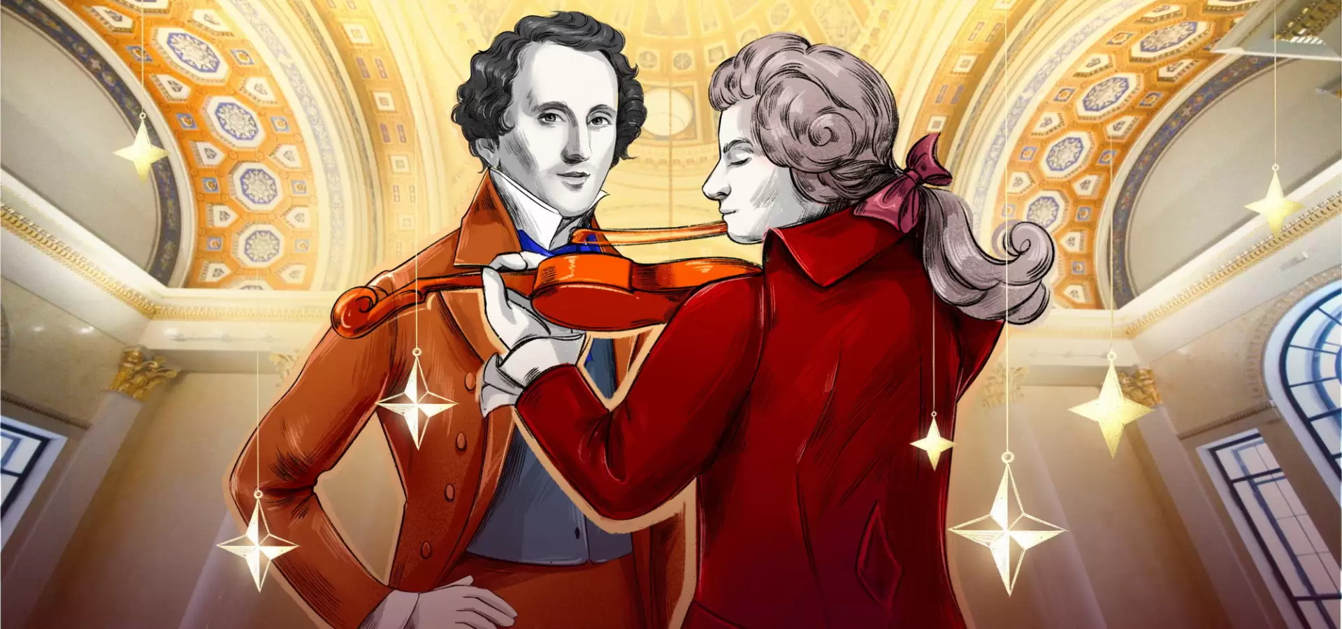 Моцарт. Мендельсон. Дворжак. Ирина Писарева (скрипка) и Даниил Борзенко (фортепиано) фото